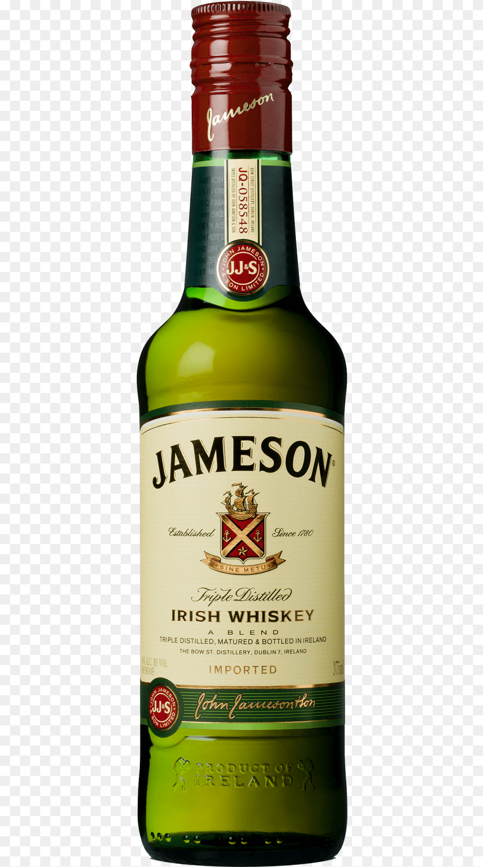 Jameson Irish Whiskey Ireland 375ml Bottle Jameson Irish Whiskey 1 Litre, Alcohol, Beverage, Liquor, Beer Png