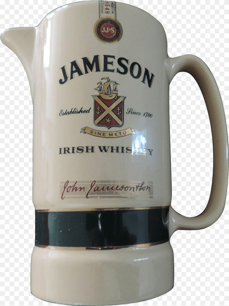 Jameson Irish Whiskey Water Jameson Irish Whiskey, Cup, Jug, Stein Png Image