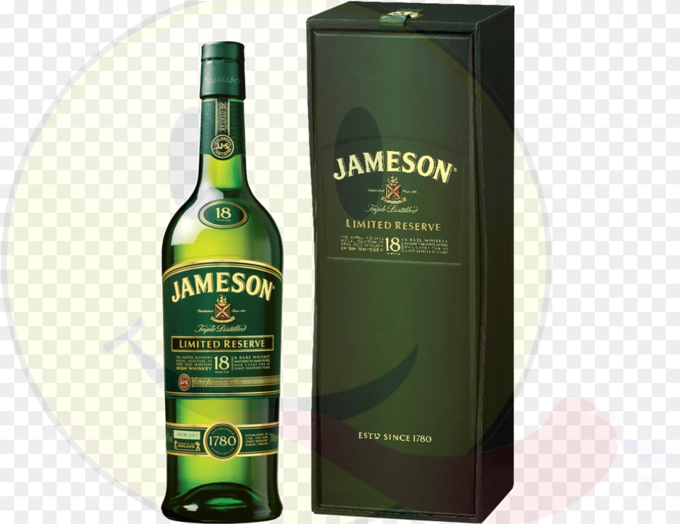 Jameson Special Reserve 18 Year Jameson Irish Whiskey, Alcohol, Beverage, Liquor, Beer Free Png Download