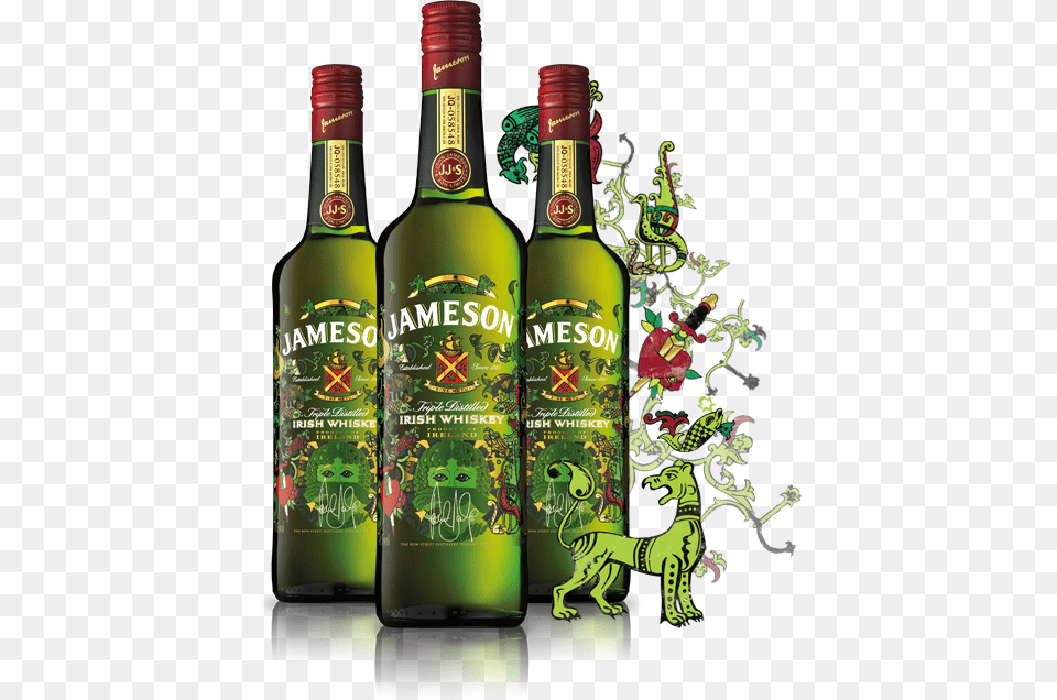 Jameson St Patrick39s Day 2012, Alcohol, Beer, Beverage, Liquor Free Transparent Png