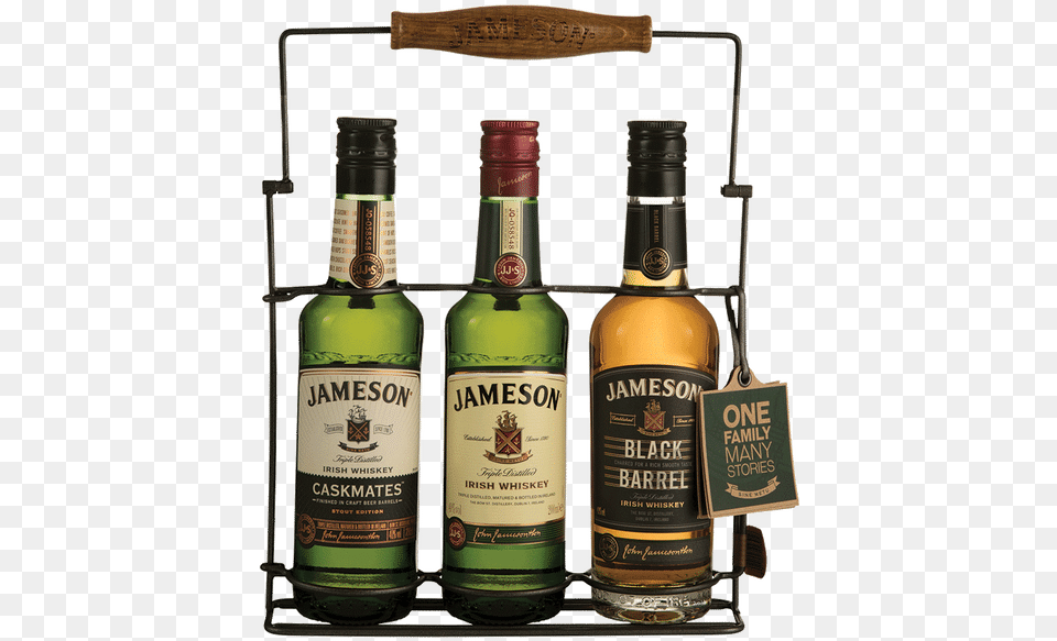 Jameson Trilogy Pack Jameson Irish Whiskey, Alcohol, Beverage, Liquor, Whisky Png