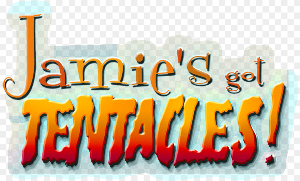 Jamie S Got Tentacles Calligraphy, Text Png