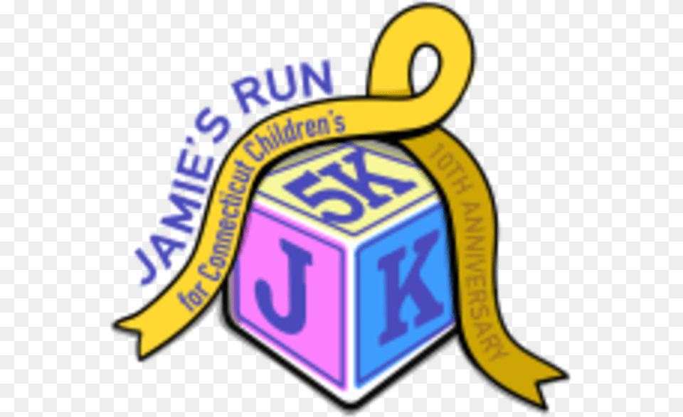 Jamie S Run For Connecticut Children S, Text, Number, Symbol, Logo Png Image