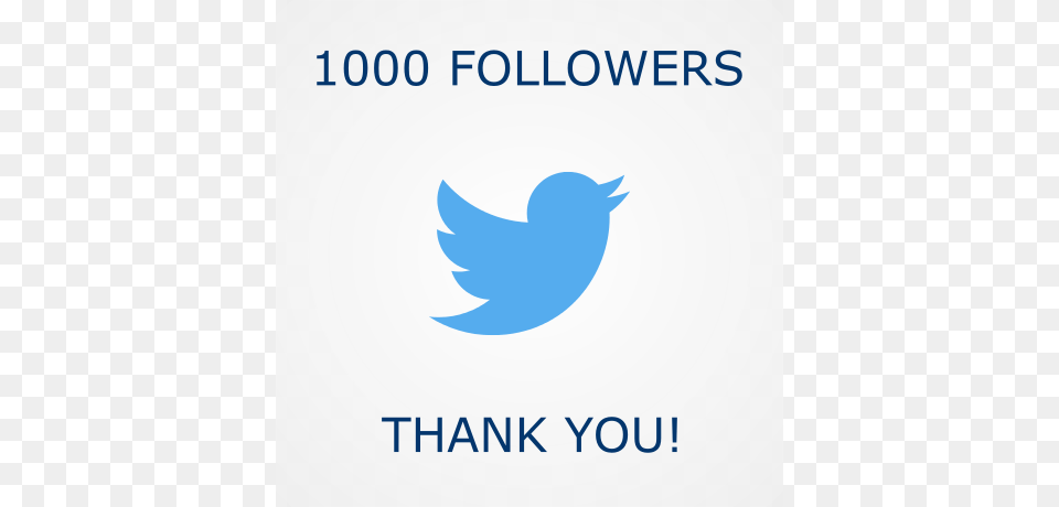 Jan 1000 Twitter Followers Thank You, Logo, Animal, Mammal, Pig Png Image