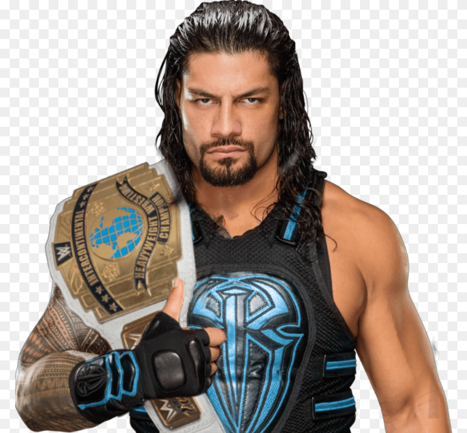 Jan Roman Reigns Intercontinental Champion, Adult, Skin, Photography, Person Free Png