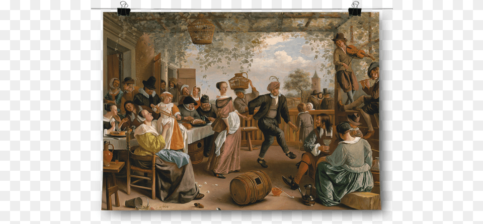 Jan Steen Dancing Couple, Art, Painting, Woman, Person Free Png