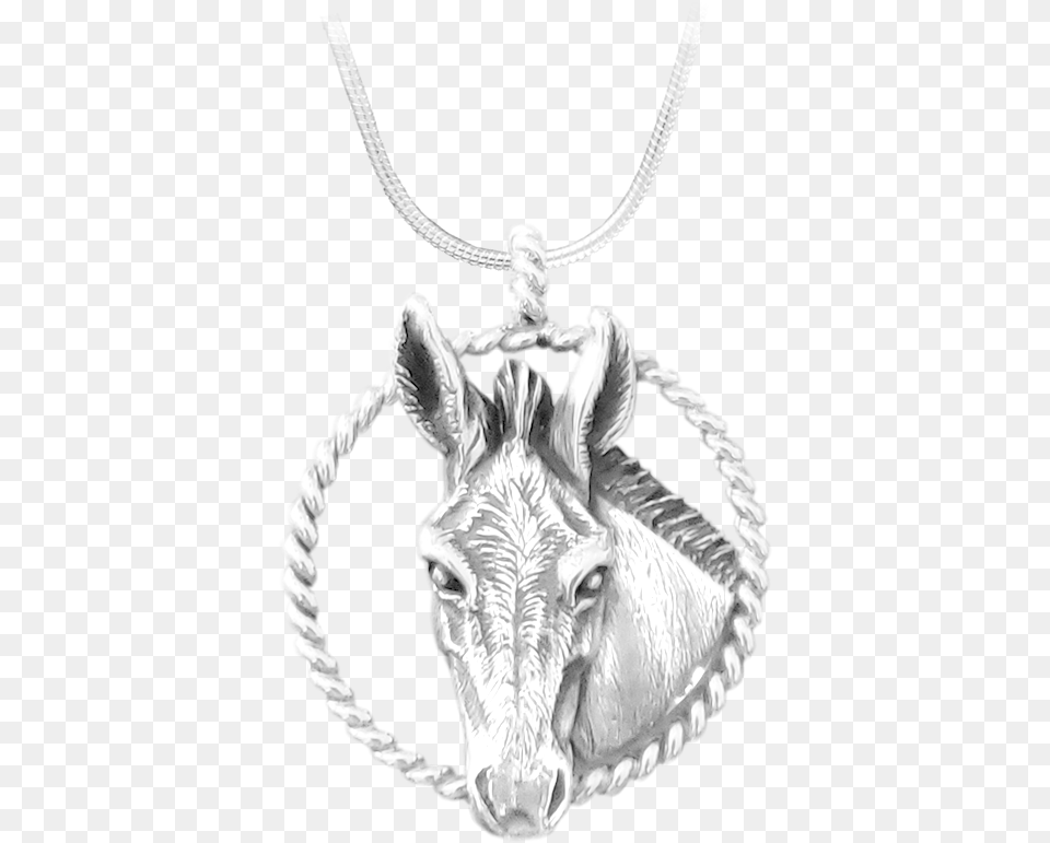 Jane Heart Donkey Pendant Pendant, Accessories, Jewelry, Necklace Free Png Download