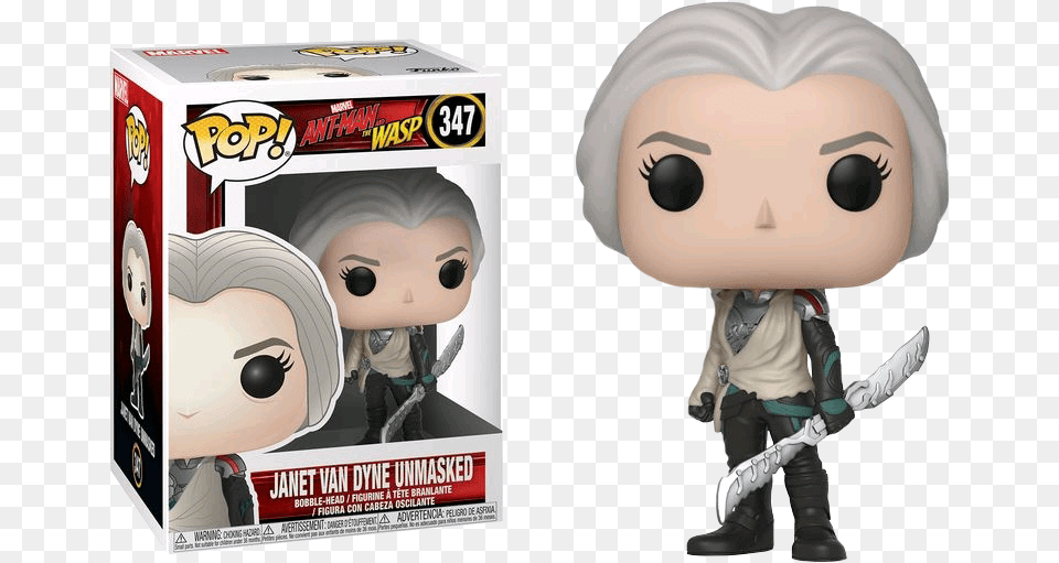 Janet Van Dyne Unmasked Funko, Person, Boy, Child, Male Free Png