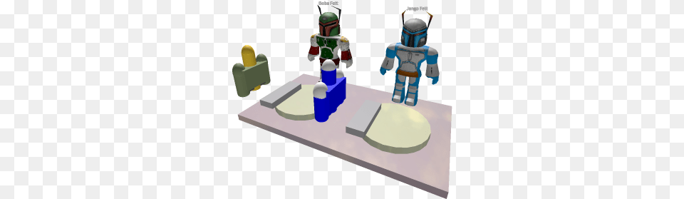 Jango U0026amp Boba Fett Morphs Roblox Figurine, Baby, Person, Robot Free Png