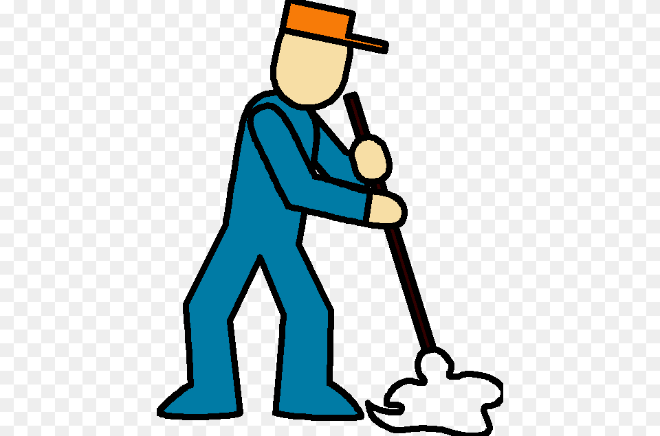 Janitor Clipart Zoo Clipart Janitor Transparent Background, Cleaning, Person, Outdoors, Nature Free Png Download