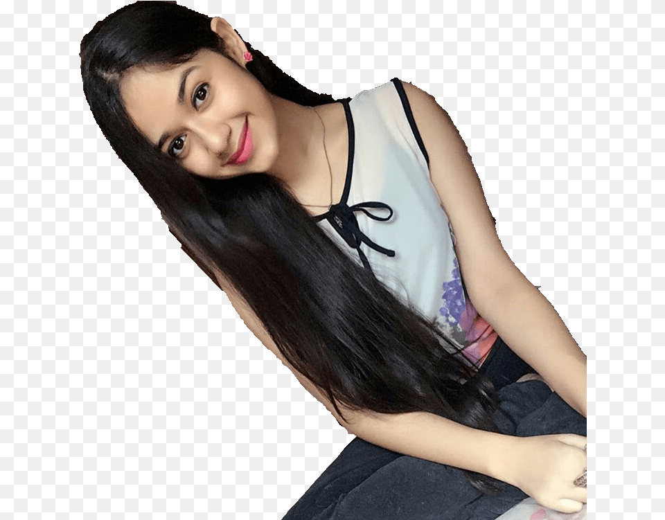 Jannat Zubair Hd Images Jannat Zubair Hd Photos Jannat Girl, Black Hair, Person, Head, Hair Png