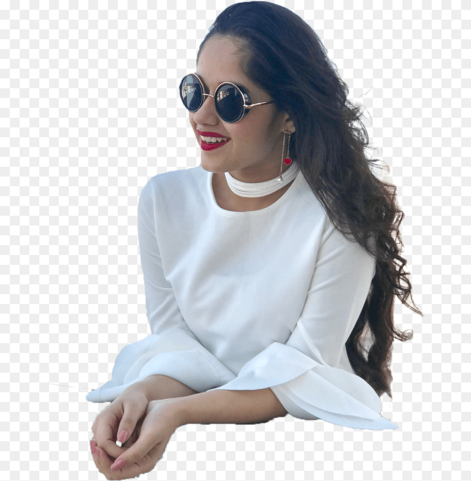 Jannat Zubair In Gogal, Accessories, Sunglasses, Sleeve, Person Free Transparent Png