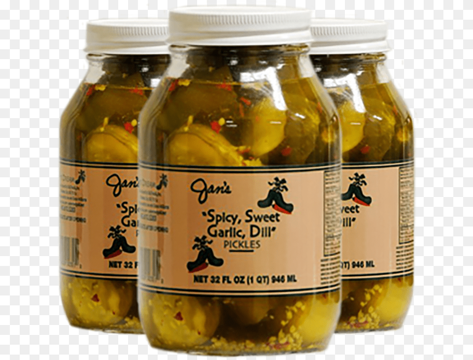 Jans Pickles, Food, Pickle, Relish, Alcohol Png Image