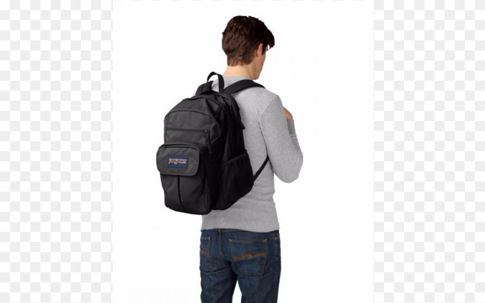 Jansport Digital Student Backpack Forge Grey, Bag, Adult, Male, Man Free Transparent Png