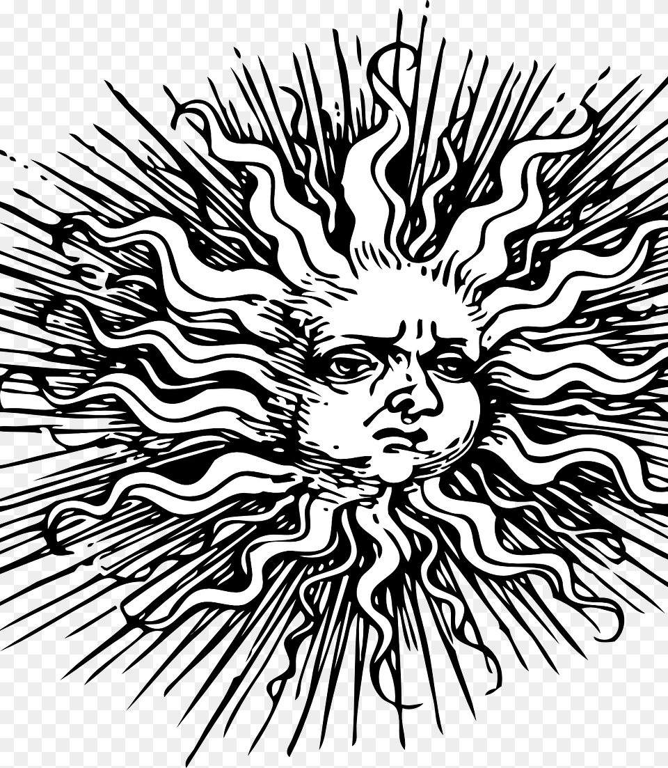 January 2019 Horoscopes Black And White Medieval, Art, Baby, Face, Head Free Transparent Png