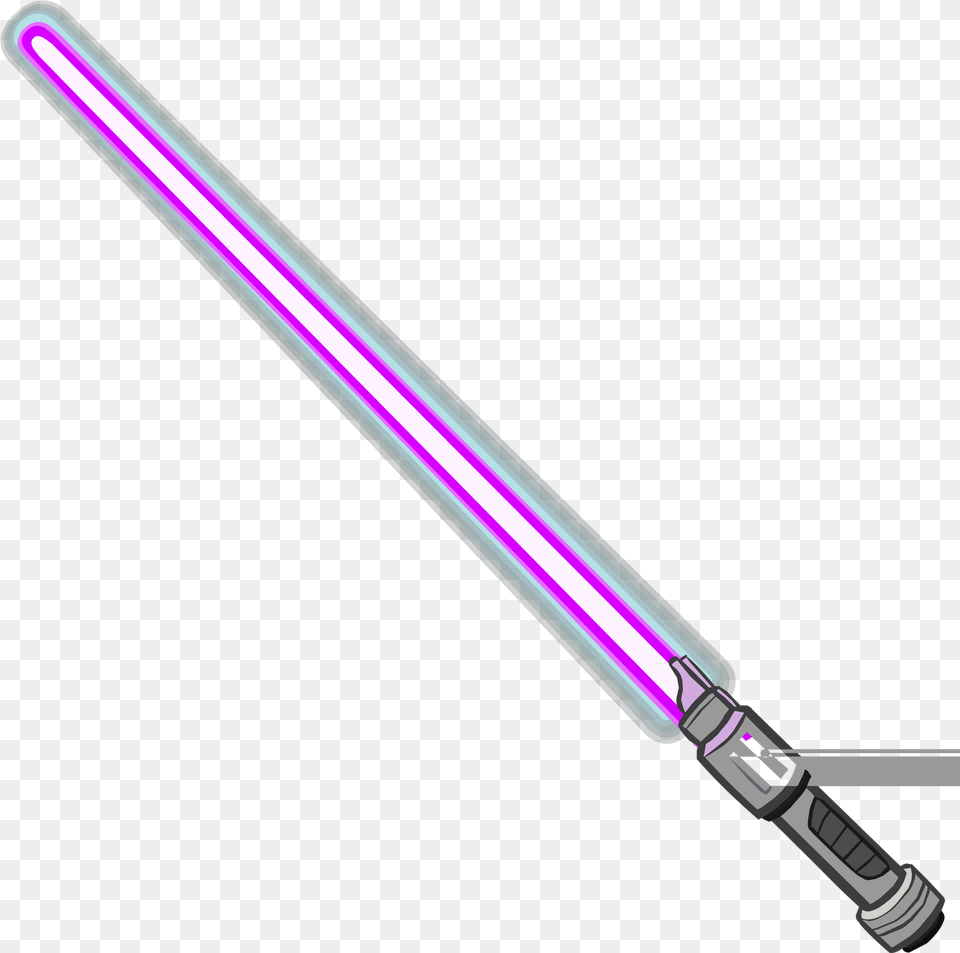 January 22 Purple Lightsaber Background, Light, Sword, Weapon, Baton Png Image