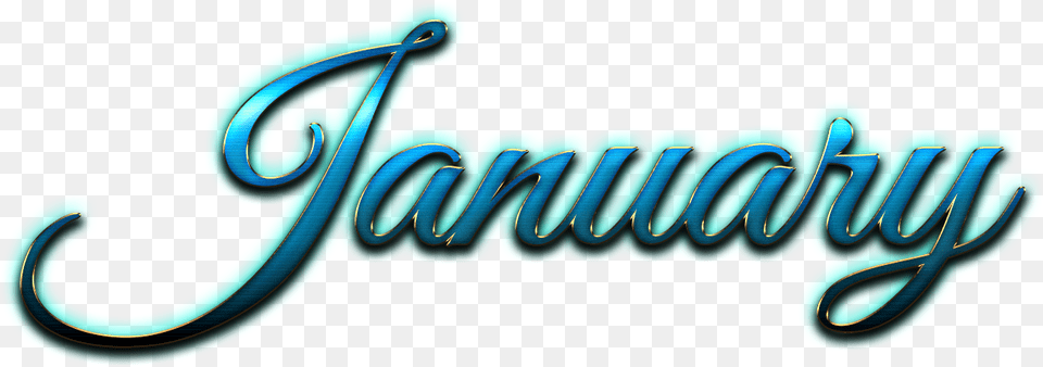 January Italic Logo Transparent January, Light, Text Png Image