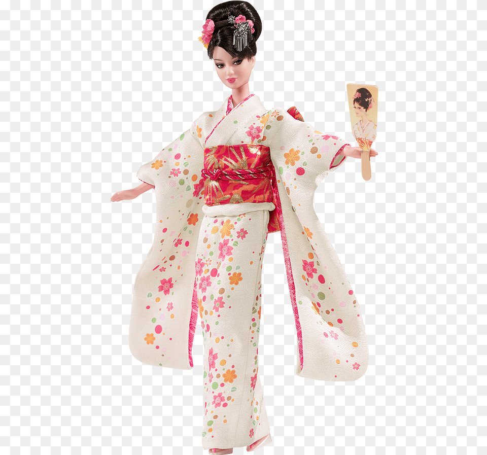 Japan Barbie Free Japanese Barbie Doll, Formal Wear, Clothing, Dress, Robe Png