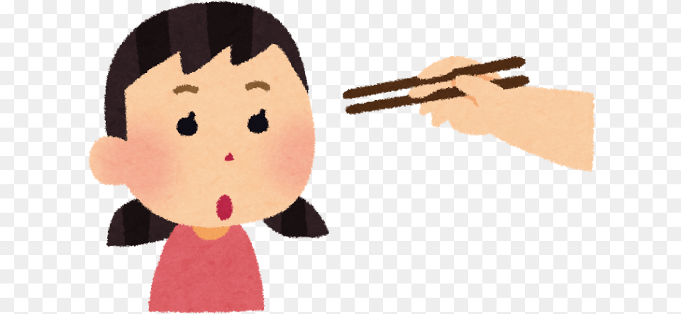 Japan Clipart Chopstick Japanese Pointing Chopsticks At Someone, Baby, Person Free Png