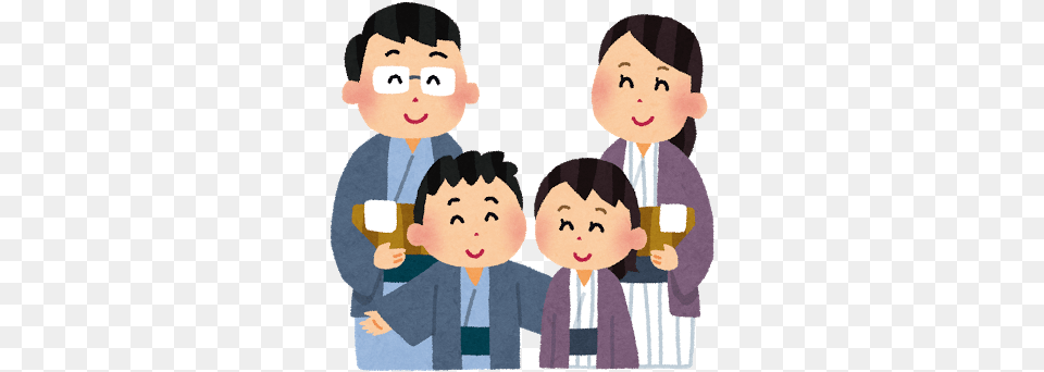 Japan Clipart Family Japanese Japanese Family Clipart, Baby, Person, Face, Head Free Png