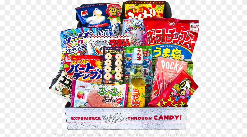 Japan Crate Attack On Titan, Food, Sweets, Candy, Snack Free Png