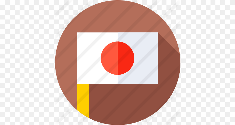 Japan Flag Circle, Disk, Japan Flag Free Png Download