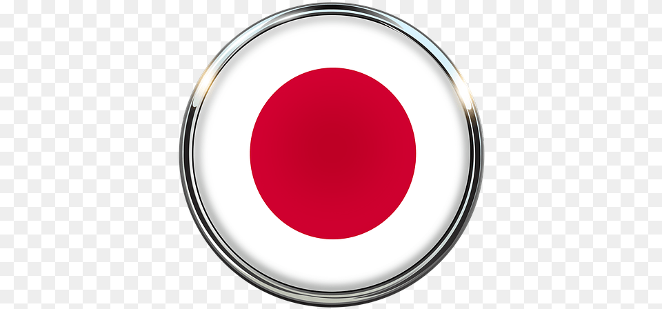 Japan Flag Country On Pixabay Circle Free Png