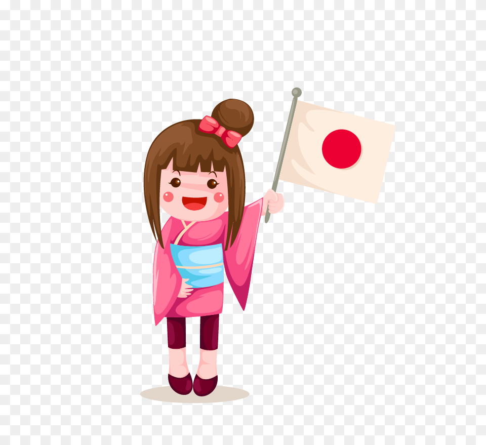Japan Flag Photos, Baby, Person, Face, Head Png Image