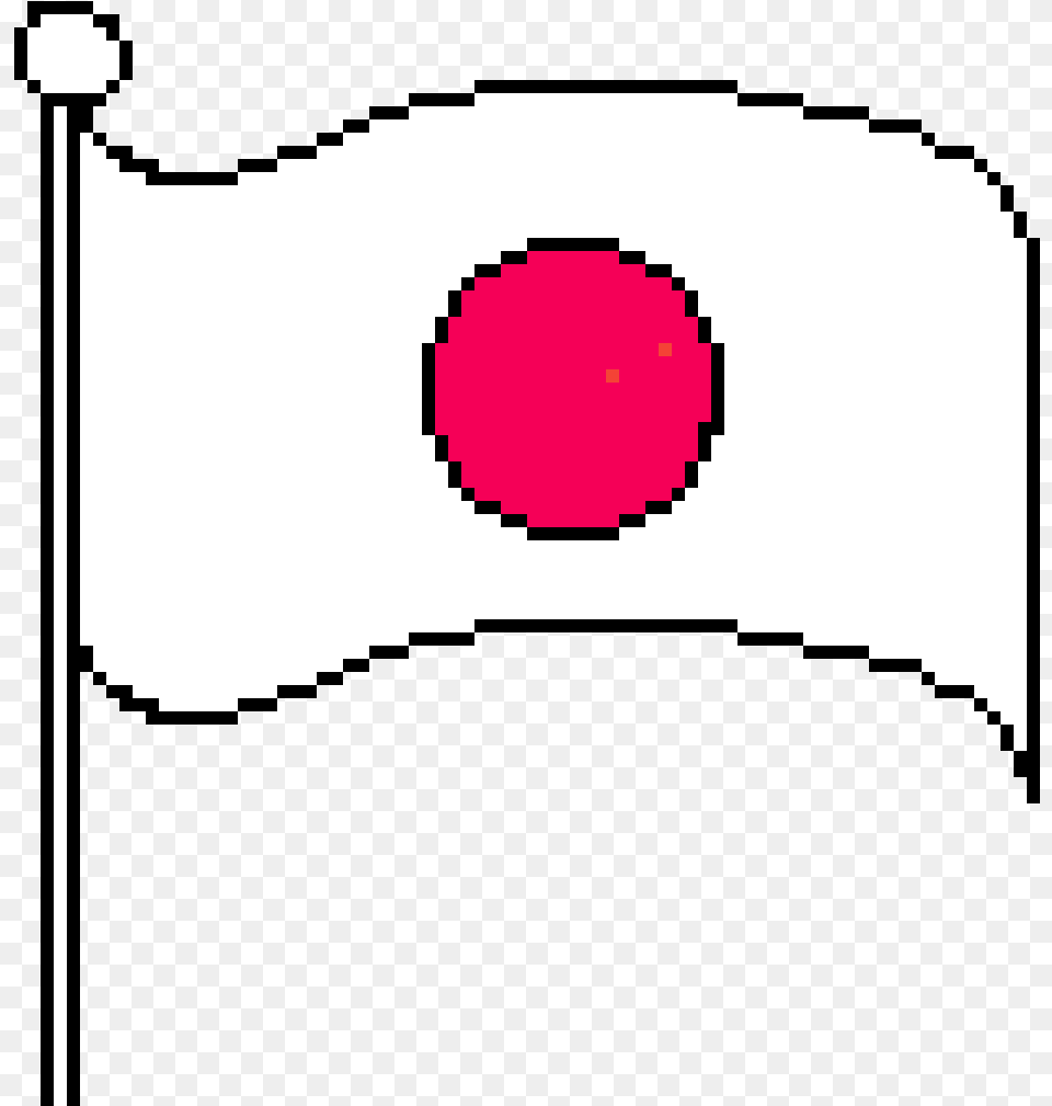 Japan Flag Pixel Art, Japan Flag, Dynamite, Weapon Png Image