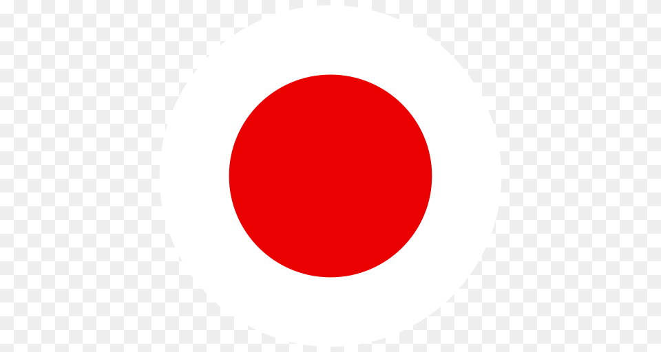 Japan Flat National Flag Icon With And Vector Format, Disk Png