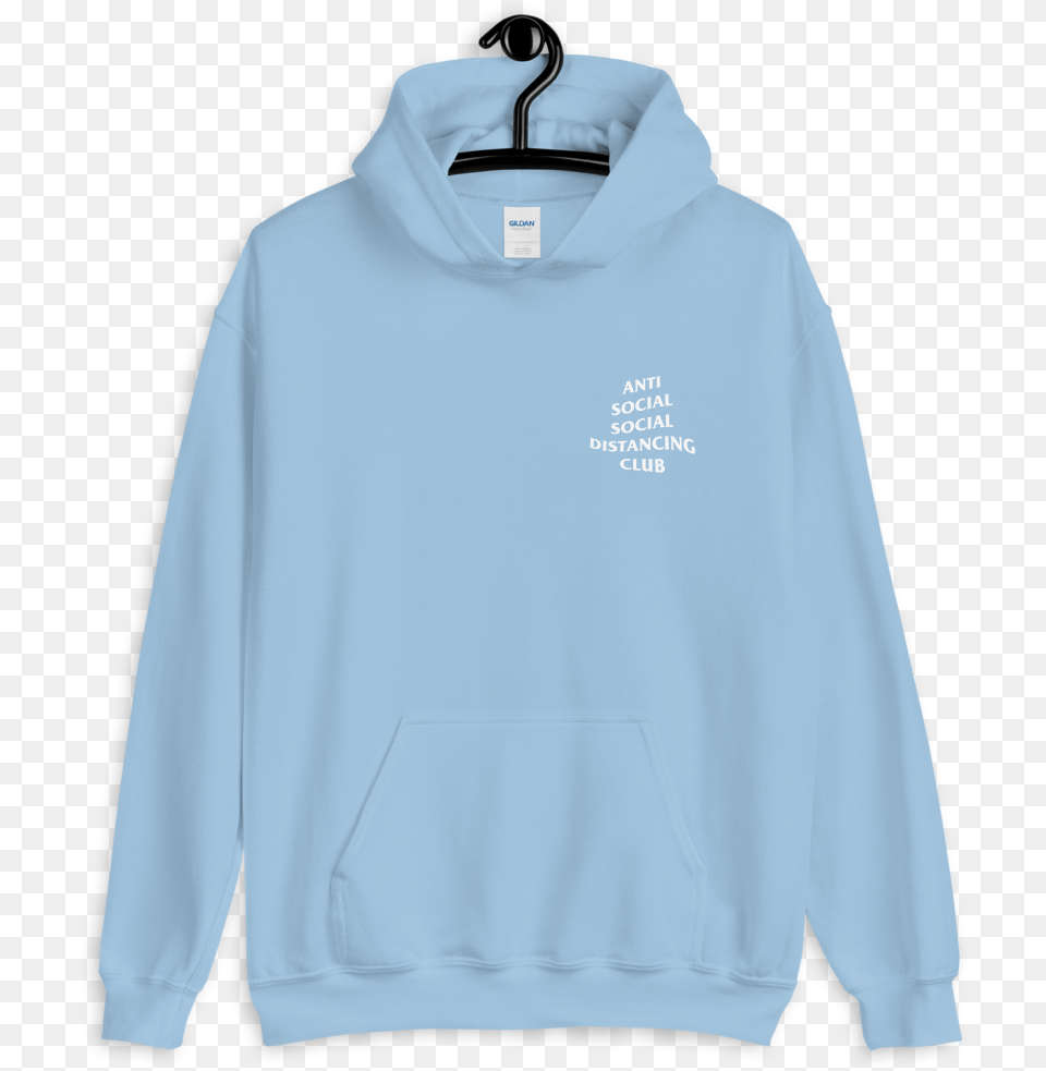 Japan Light Blue Hoodie, Clothing, Knitwear, Sweater, Sweatshirt Free Png