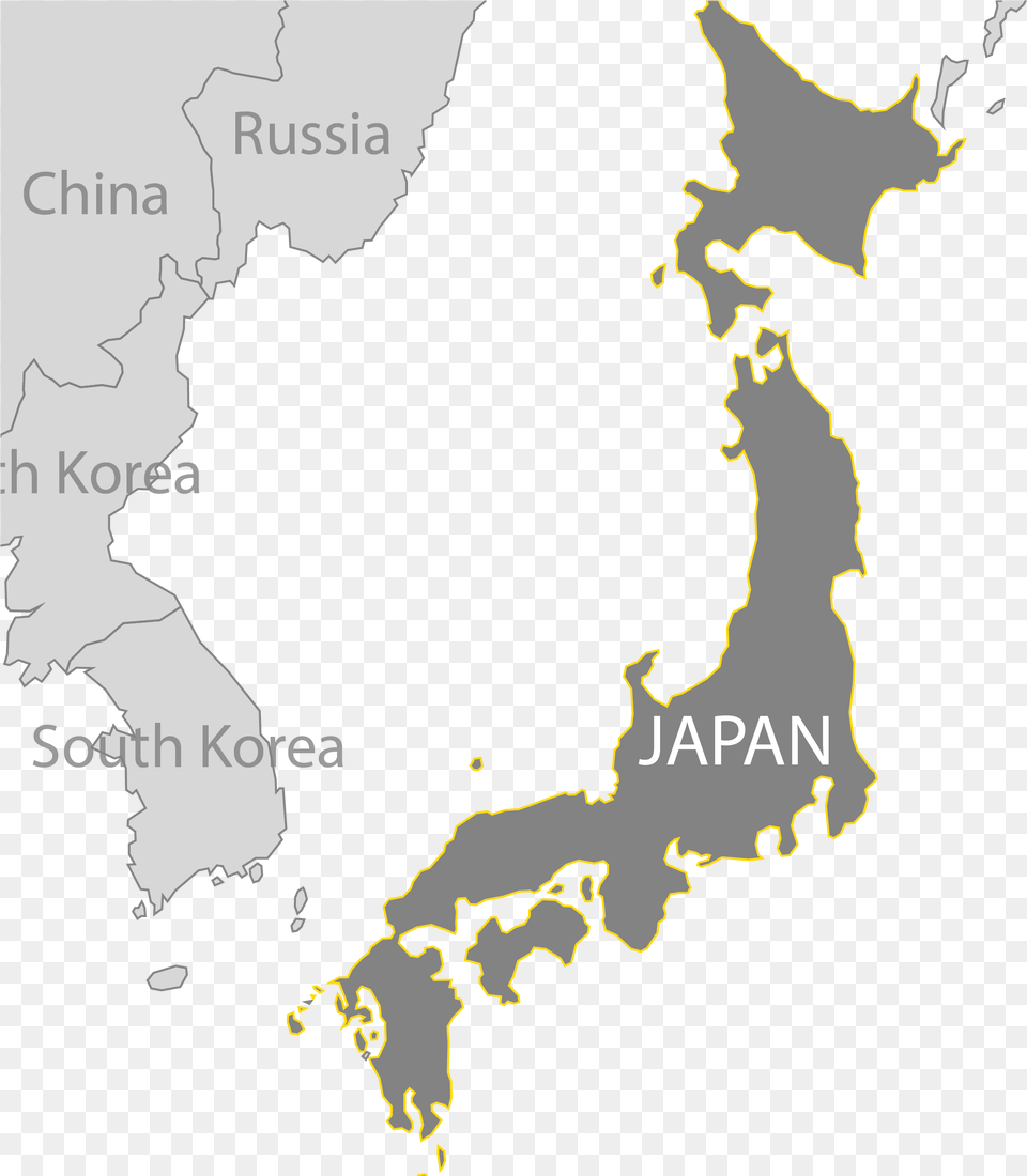 Japan Map, Chart, Plot, Atlas, Diagram Free Png