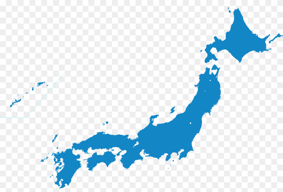 Japan Map Transparent, Water, Sea, Outdoors, Nature Png Image