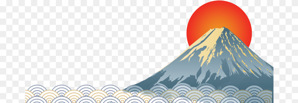Japan Transparent Background, Mountain, Nature, Outdoors, Volcano Png Image