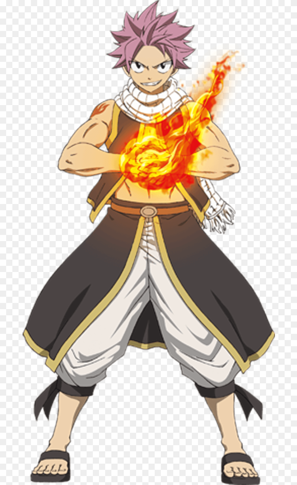 Japanese Anime Other Collectibles Animation Art Natsu Dragneel, Publication, Book, Comics, Adult Free Png Download