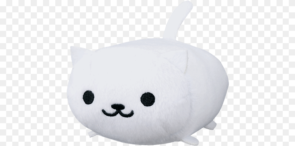 Japanese Anime Other Collectibles Snowball Neko Soft, Plush, Toy, Animal, Reptile Free Png Download