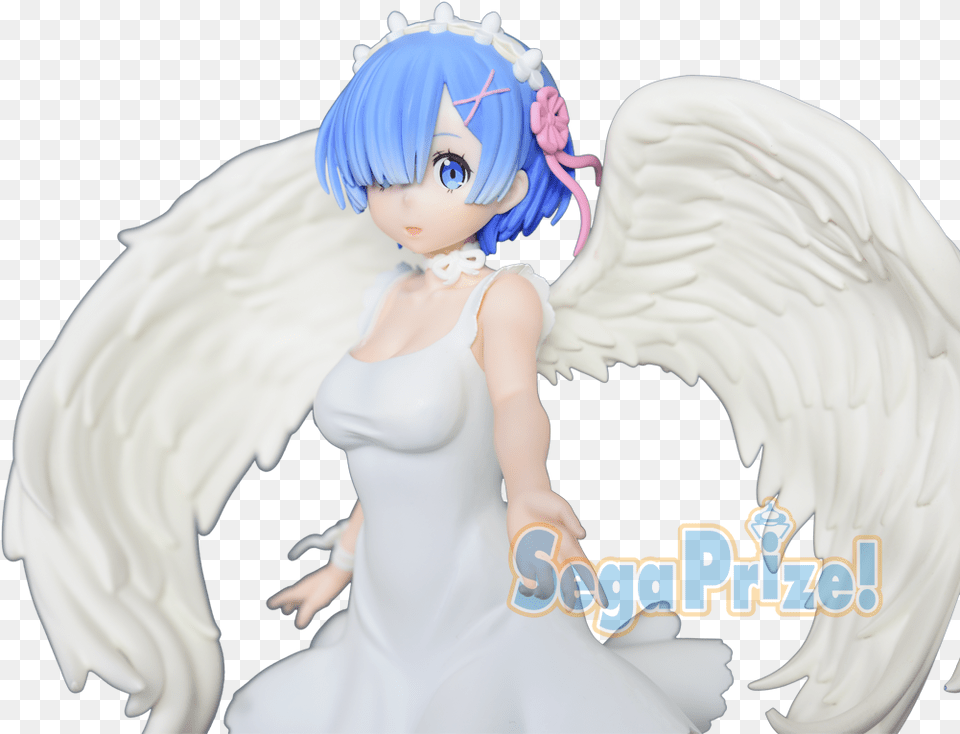 Japanese Anime Rezero Starting Life In Another World Figure, Angel, Baby, Person, Book Png Image
