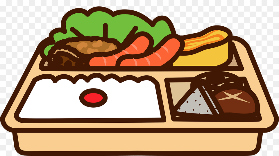 Japanese Bento Clipart, Food, Lunch, Meal, Dish Free Png Download