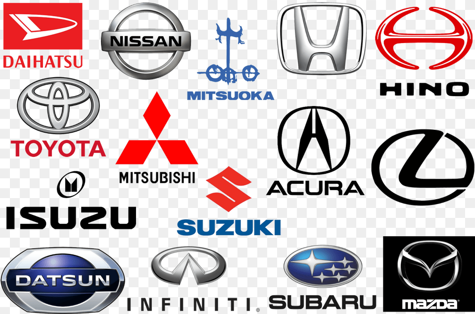 Japanese Car Brands Companies And Car Brands In Singapore, Logo, Symbol Free Png Download