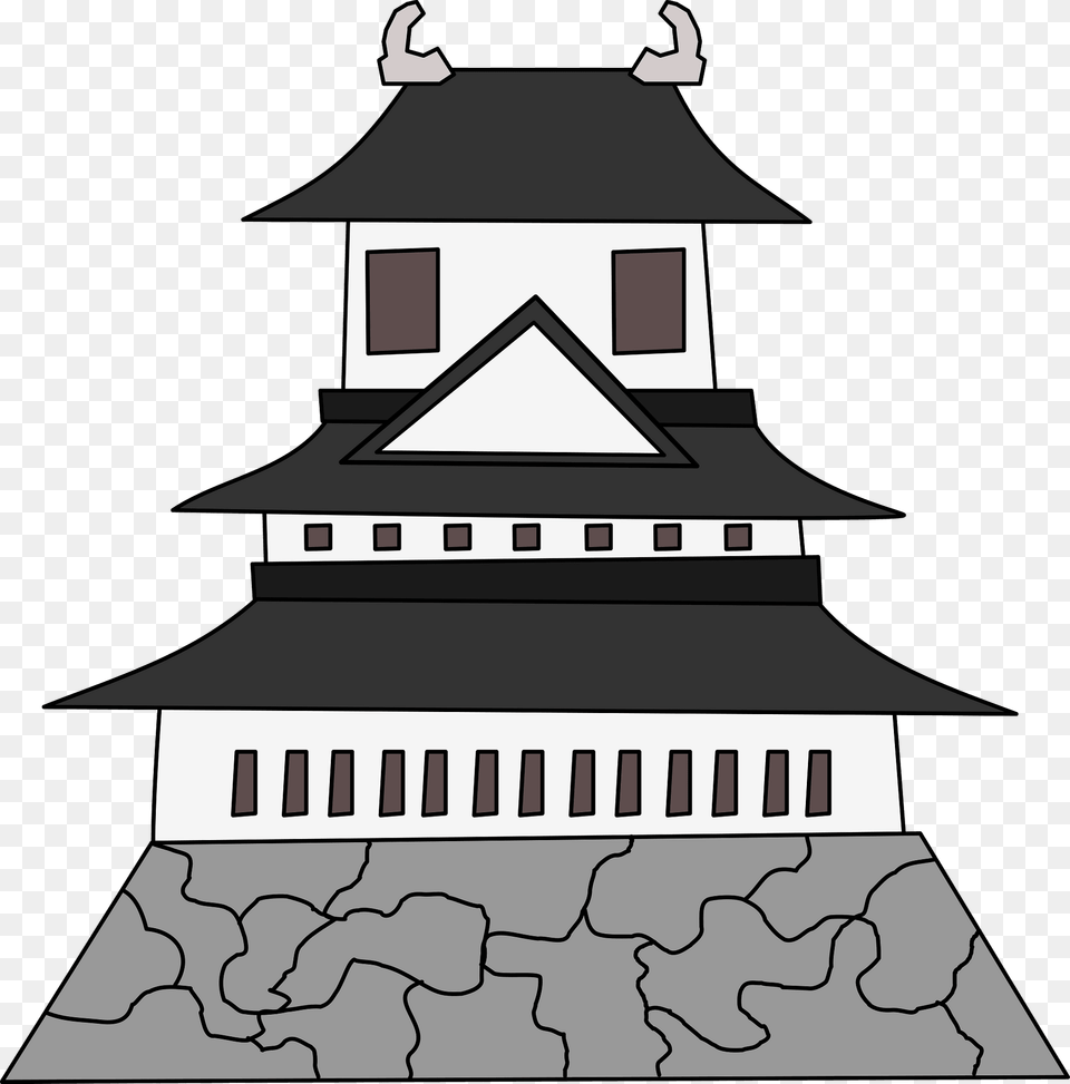 Japanese Castle Clipart, Architecture, Building, Monastery, Bell Tower Free Transparent Png