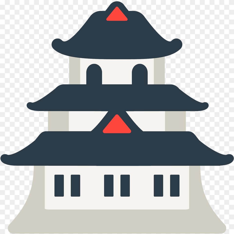 Japanese Castle Emoji Clipart, Yacht, Vehicle, Transportation, Outdoors Free Png
