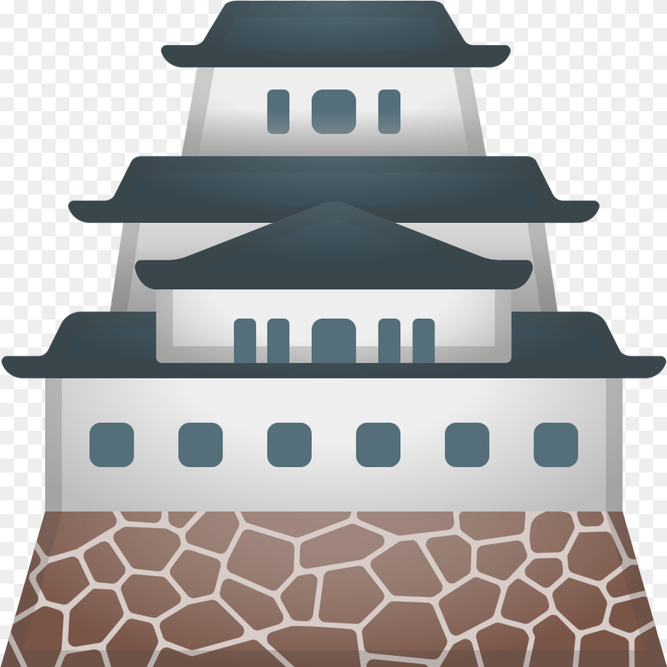 Japanese Castle Icon Japanese Castle Icon, Architecture, Bell Tower, Building, Tower Png Image