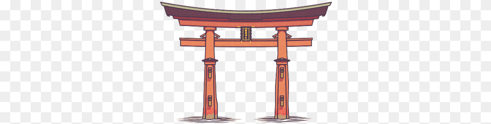 Japanese Characters, Gate, Torii, Architecture, Pillar Free Transparent Png