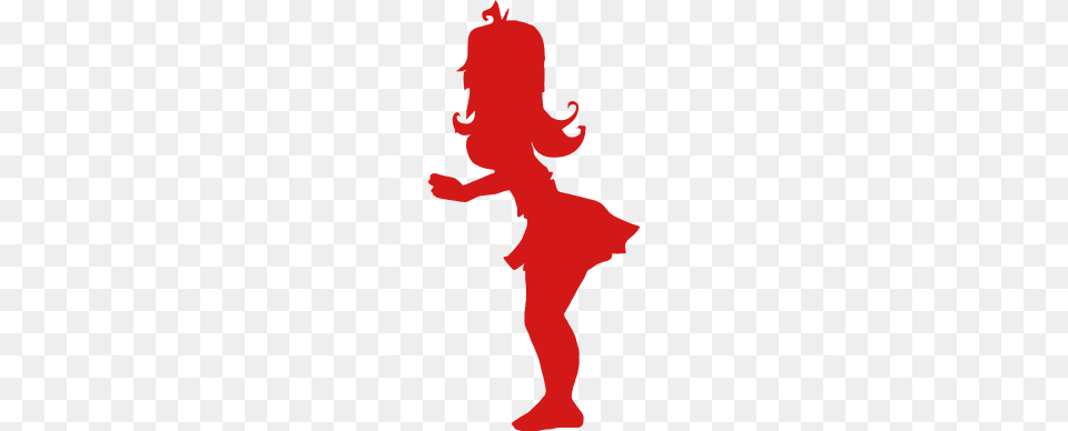 Japanese Cheerleader Silhouette, Baby, Person, Dancing, Leisure Activities Free Png Download