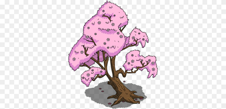 Japanese Cherry Tree Menu Simpsons Tapped Out Japan, Flower, Plant, Art, Baby Free Png