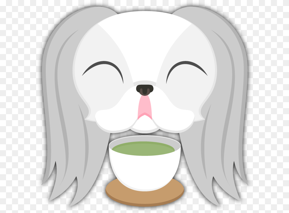 Japanese Chin Emoji Stickers Are You A Japanese Chin Cartoon, Adult, Female, Person, Woman Png Image