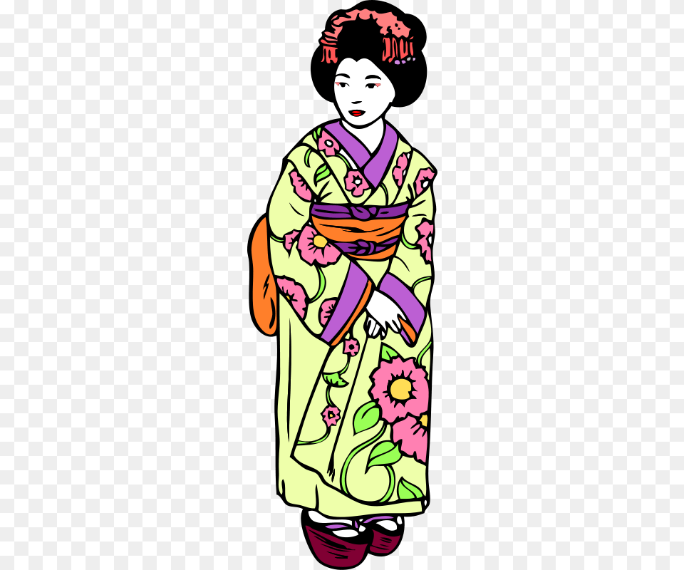 Japanese Clip Art, Formal Wear, Clothing, Dress, Robe Png