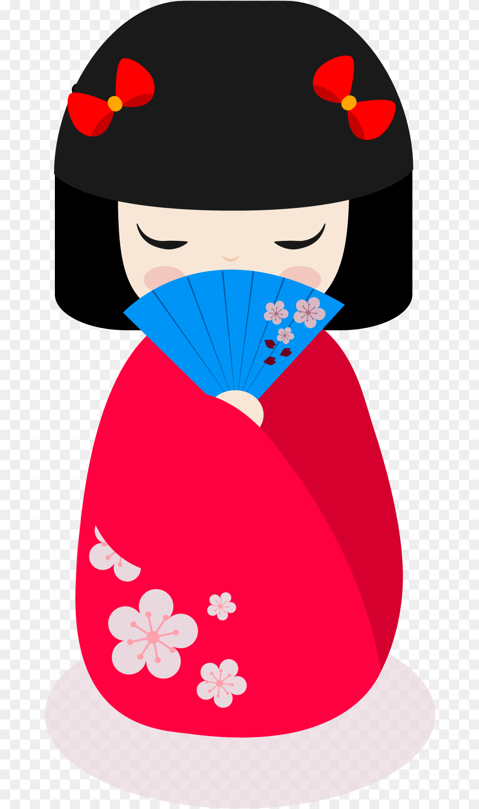 Japanese Clip Doll Clip Art Of Japenese Doll, Formal Wear, Clothing, Dress, Fashion Png Image