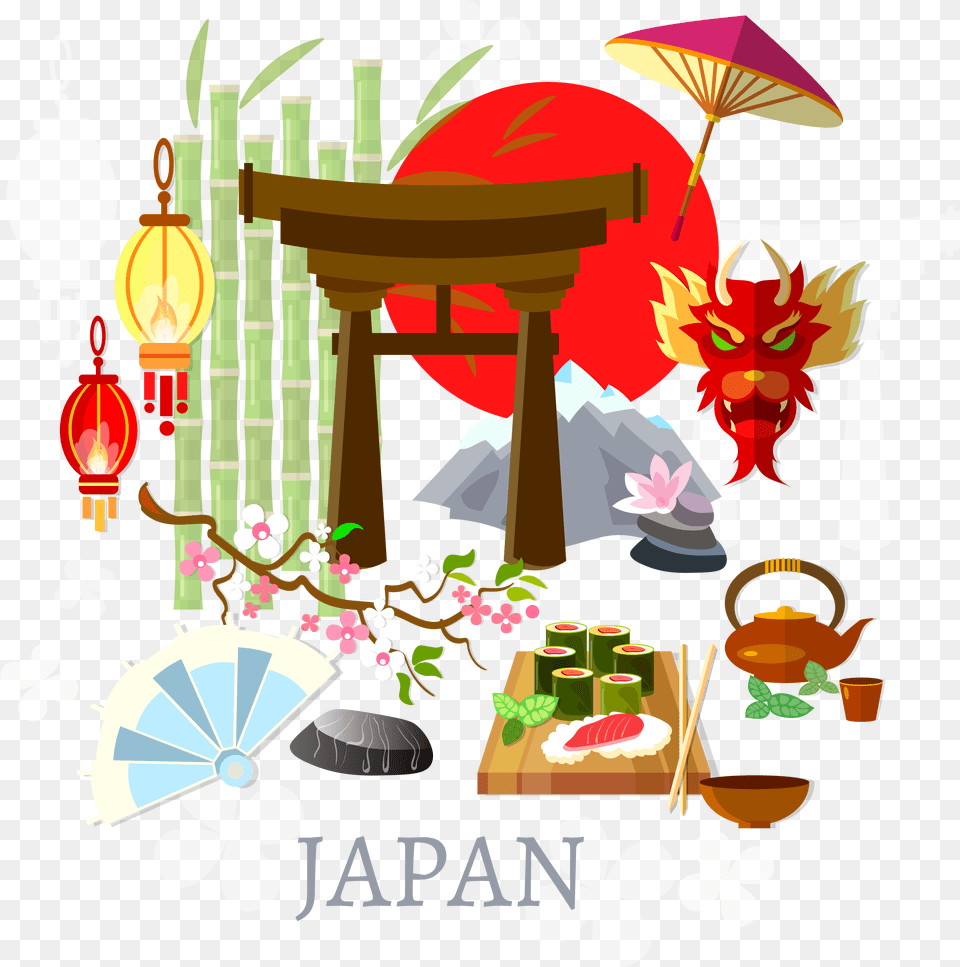 Japanese Clipart Culture Japanese Japanese Culture Illustration, Art Png