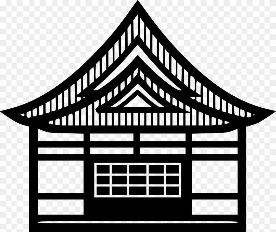 Japanese Comments Japan House Icon, Outdoors, Gate Free Png Download
